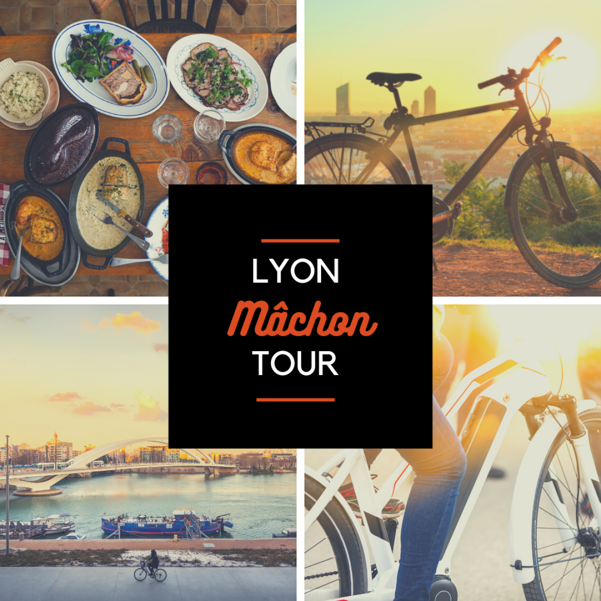 Visite guidée à vélo électrique à Lyon 